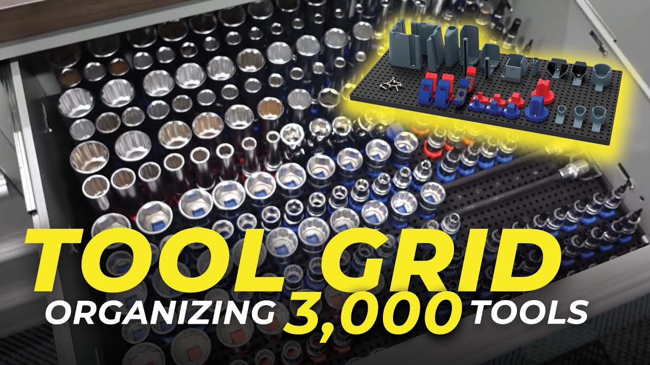 Using Tool Grid to Organize 3,000 Hand Tools in My Home Garage YouTube
