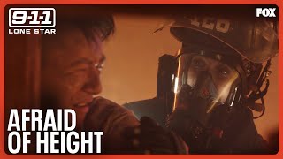 The 126 Try to Rescue Someone Who Is Scared of Heights | 9-1-1: Lone Star