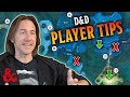 D&D Player Tips | Matthew Mercer | Critical Role |