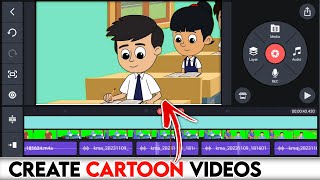 cartoon video kaise banaye || create cartoon animation video || make cartoon