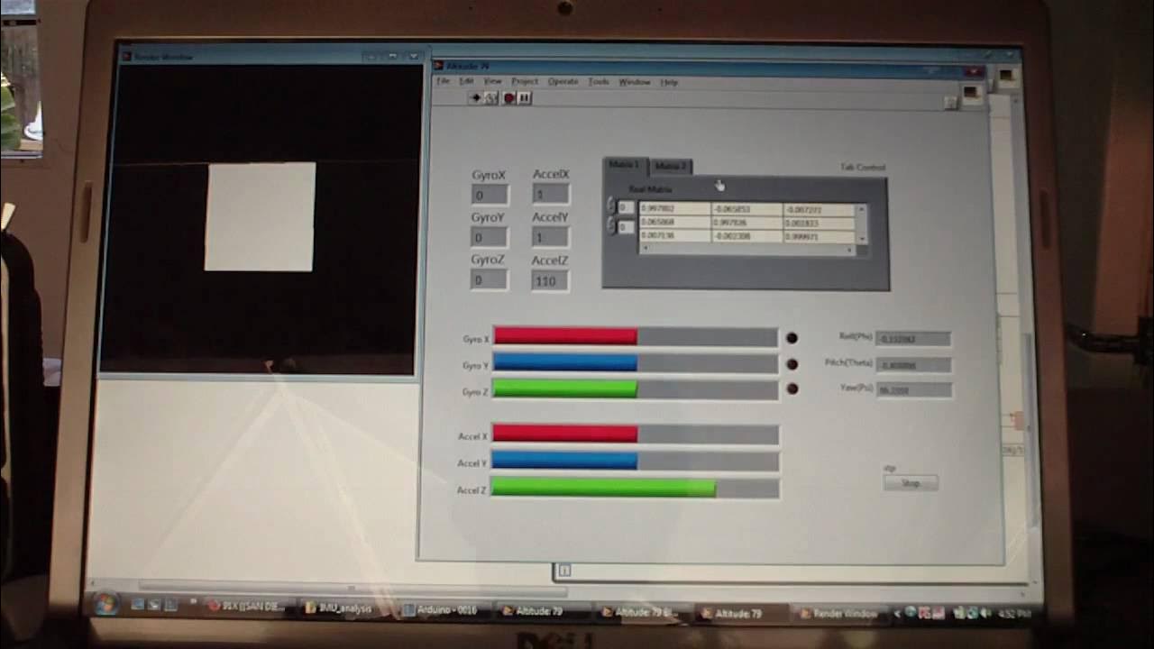 Arduino Inertial Measurement Unit (IMU) V2 - YouTube
