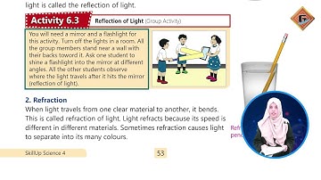 Gohar Skill Up Science 4|Unit 6|Lec 4|When Light Hits Objects