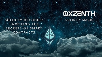 Solidity Decoded: Unveiling the Secrets of Smart Contracts