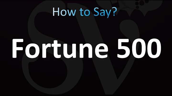 How to Pronounce Fortune 500 (correctly!)
