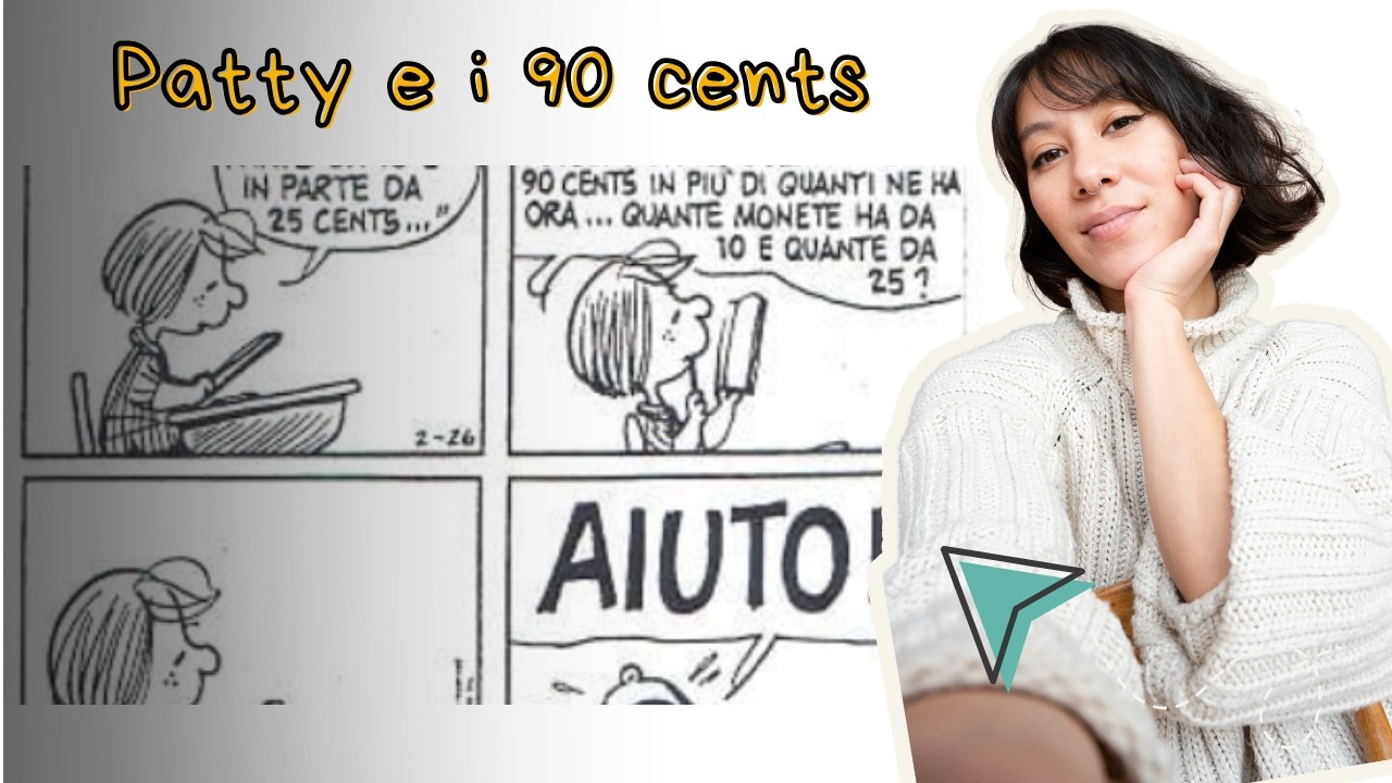 Problema Peanuts Piperita Patty da 10 cents a 25 cents e viceversa per avere 90 cents #peanuts