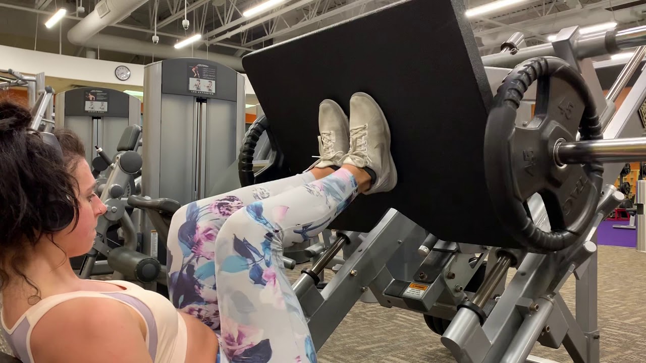 Close stance leg press
