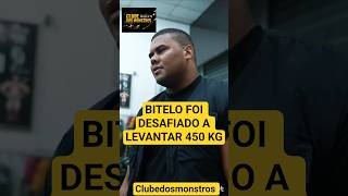 BITELO FOI DESAFIADO PELO MESTRE DÓRIA A LEVANTAR 450KG