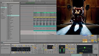 did Kanye West produce "Heard 'Em Say" in Ableton? probably not, but i did