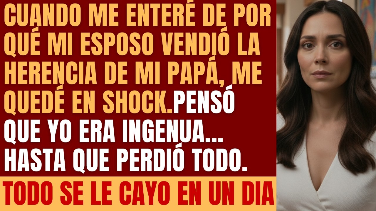 MI ESPOSO VENDIÓ EN SECRETO EL RELOJ DE MI PADRE FALLECIDO... PERO NO SABIA QUÉ IBA A HACER YO...