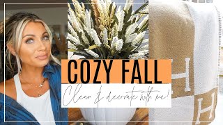 *NEW*  FALL CLEAN AND DECORATE WITH ME | HOME DECOR IDEAS | CLEAN WITH ME | FALL HOME DECOR
