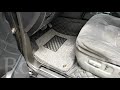 Ковры салона Toyota land cruiser 200 3D Черные