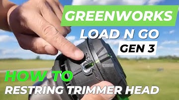 HOW TO USE Greenworks GEN 3 Load N