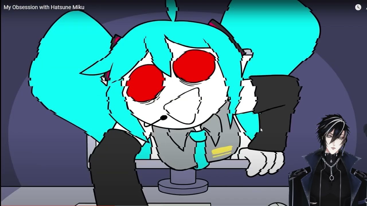 Demon Vtuber Reacts to My Obsession with Hatsune Miku