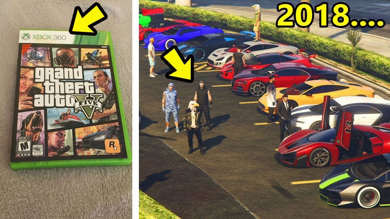 Jogando GTA 5 Online do Xbox 360!!! 5 anos de GTA 5 YouTube