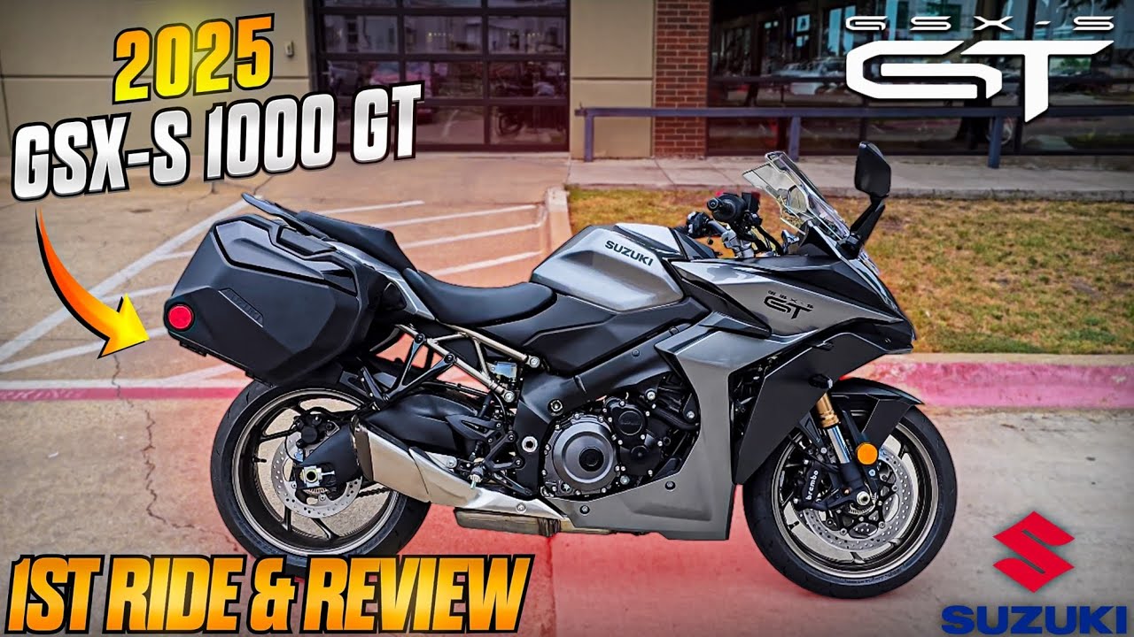 2025 SUZUKI GSX-S 1000 GT 1st Ride & Review | Suzuki's Answer to the Ninja 1100