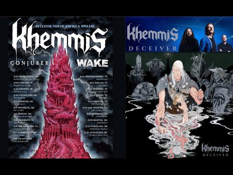 Khemmis announce Deceiver North America MMXXIII Tour w/ Conjurer and WAKE - dates/venues