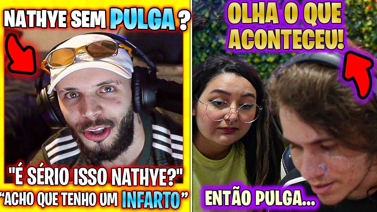 NATHYE VAI TERMINAR COM O PULGA?😲ENTENDA! - CLIPES DE FORTNITE