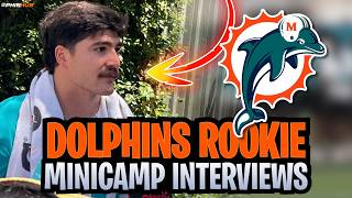 The Future is HERE! Dolphins Rookie Minicamp BEGINS!