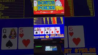 this was a nice little run at Foxwoods! HIGH LIMIT VIDEO POKER! @FoxwoodsResort