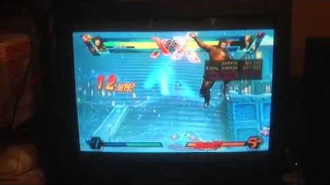 UMvC3 Spencer Midscreen Command Grab Combo