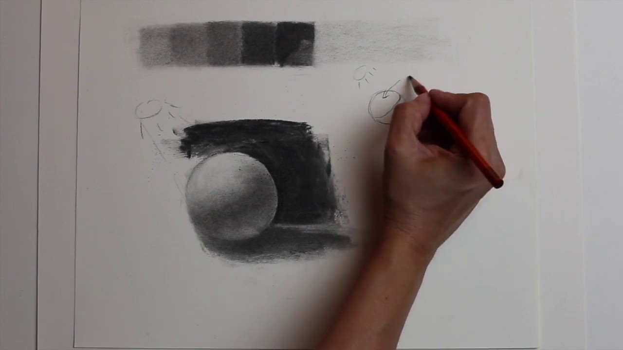 INTRO TO CHARCOAL DRAWING YouTube
