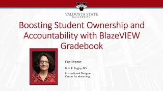 Video 2A: Creating your Points-only BlazeVIEW Gradebook