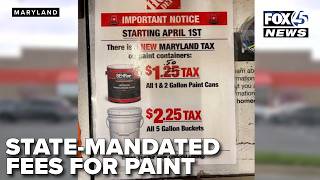 Maryland’s new paint fees spark outrage as recycling nonprofit isn’t registered in state