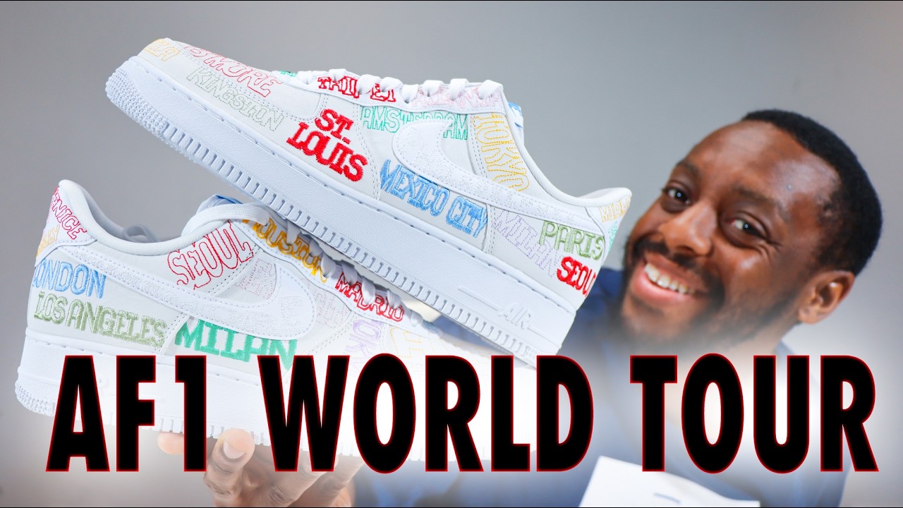 Nike Air Force 1 World Tour 🌍 On Tour Since '82 On Foot Review