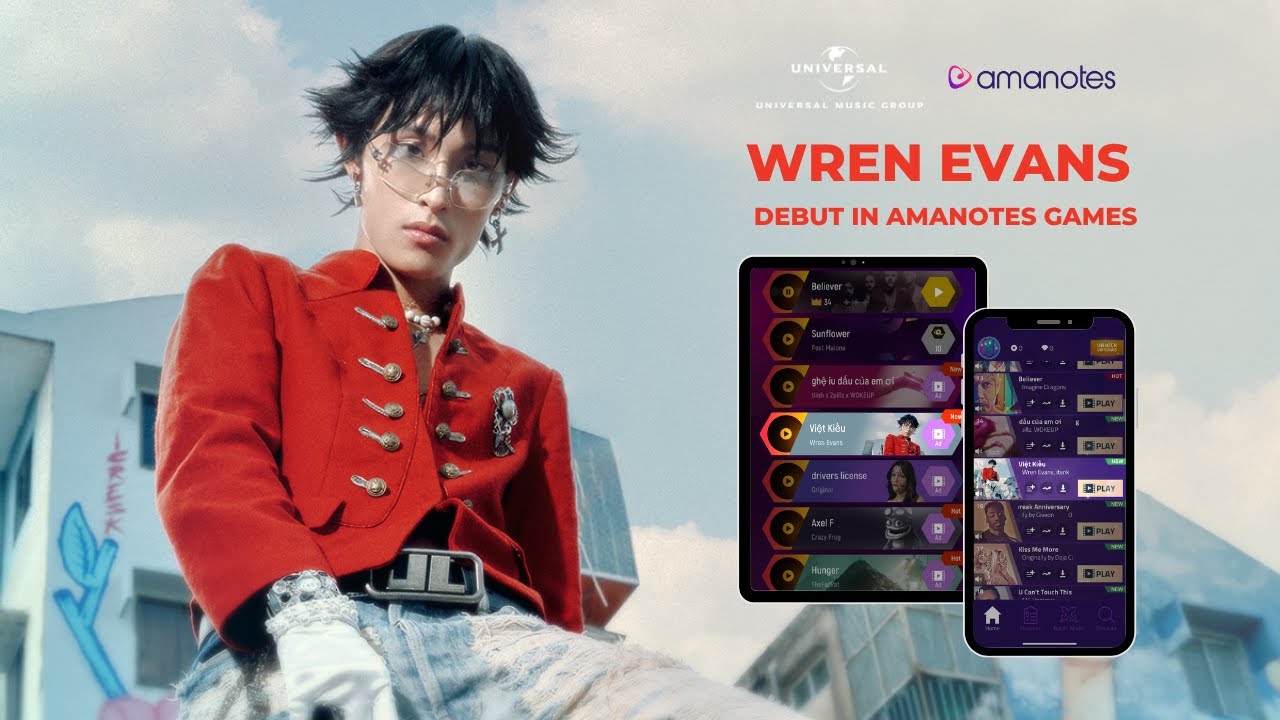 Amanotes x Wren Evans: The Rising of Vietnamese Stars