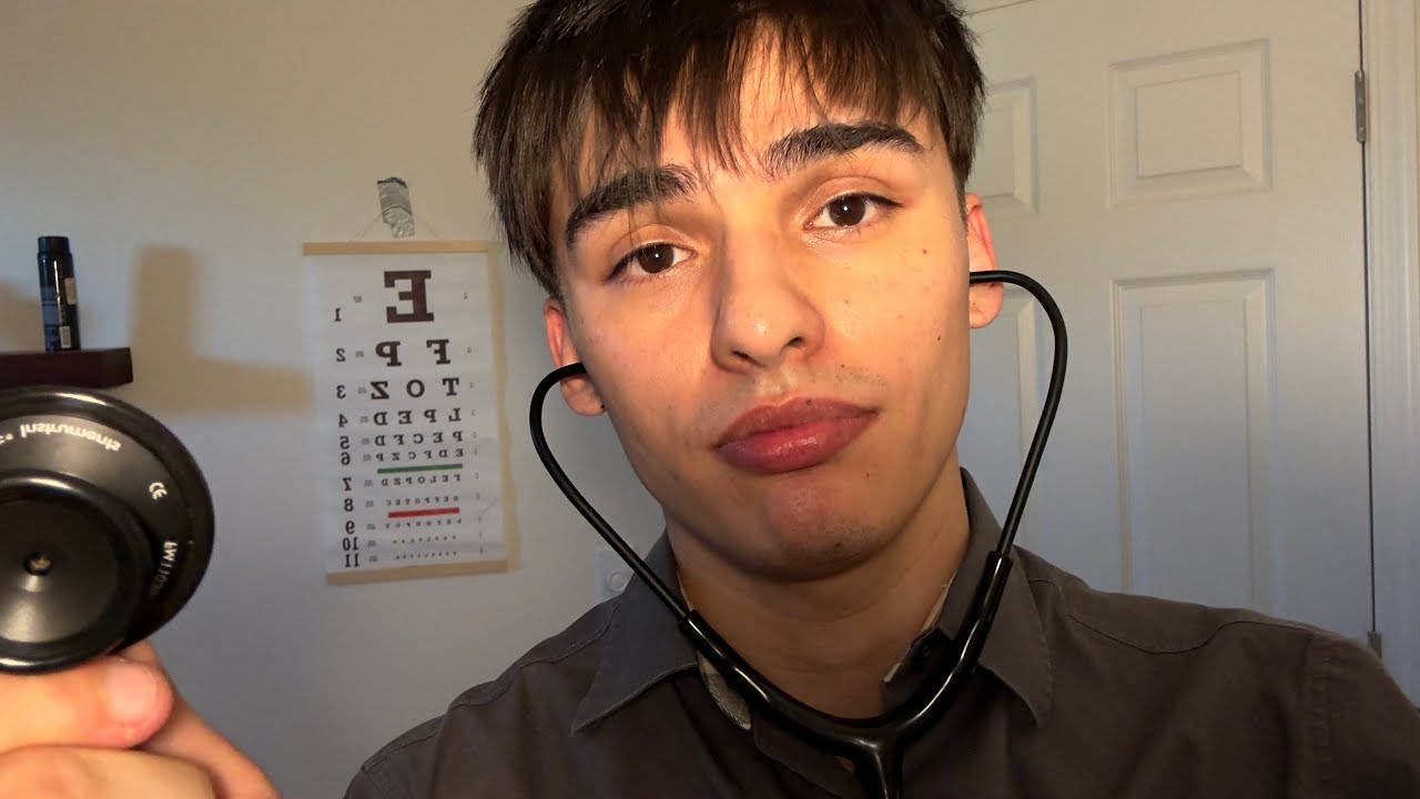 asmr chequeo si tienes gripe