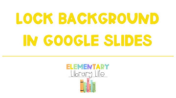 Lock Background in Google Slides