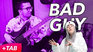 Video thumbnail of "Billie Eilish - Bad Guy (BASS COVER +TAB)"