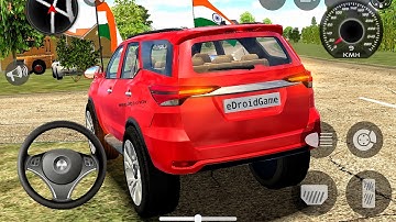 New Indian Cars: 4x4 Toyota Legender Driving in Village Gadi Wala Game Car Game Android Gameplay