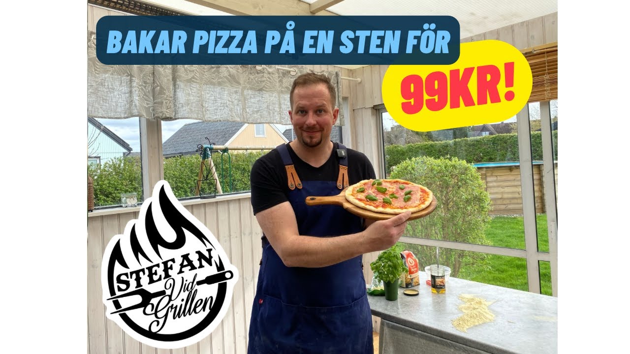 Pizza på grillen