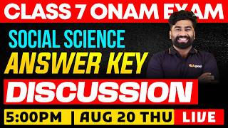 Class 7 | Social science | Answer Key Discussion | Eduport