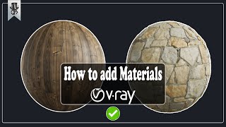 وضع و إضافه الخامات فى فراى 5 بطريقه صحيحةHow to add materials in V-ray 5 a correct way | TEXTURE |