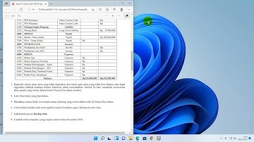 Cara Mengerjakan Soal MYOB Melati Salon dan SPA