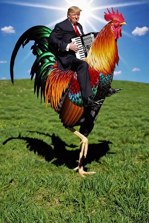 Trump's Accordion Adventure 🎼😂 | Viral Meme Short #digitalmarketingbangla #fullstackmarketing