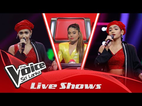 Pavi  Kalpani | Rowdy Baby | Live Shows | The Voice Sri Lanka