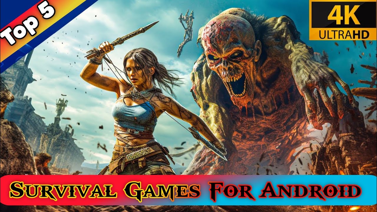 Top 5 High Graphics Survival Games For Android |Crafting And Hunting ...