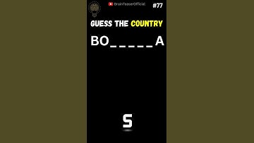 Guess The Country By Letters  🤔 || Country Quiz Pt-77 #viral #shorts #youtubeshorts #shortvideo