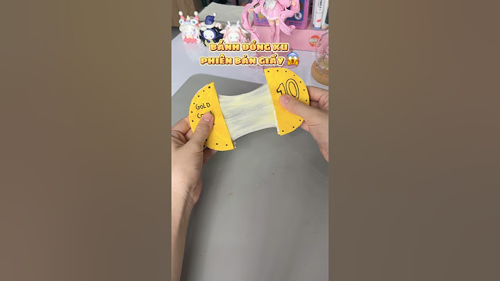 Làm BÁNH ĐỒNG XU bằng mô hình giấy 🤩| Bò Cutie #diy #handmade #shorts