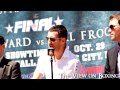 Andre Ward vs Carl Froch Oakland Press Conference Pt 1