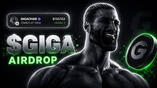 SOLANA CRYPTO AIRDROP : Giga Tokens Airdrop Season 2 On Solana | Claim GIGACHAD NOW