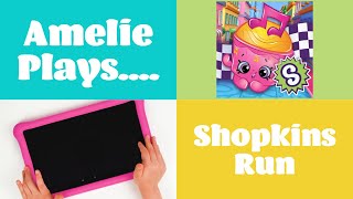 💛 Amelie plays SHOPKINS RUN on Amazon Fire HD Kids Tablet 💛 screenshot 5