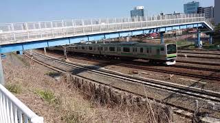 E231系1000番台コツK-29編成 普通小田原行き 川崎～横浜間にて