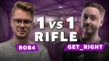 NiP GeT_RiGhT vs Betway Rob4 | CSGO 1vs1 Rifle