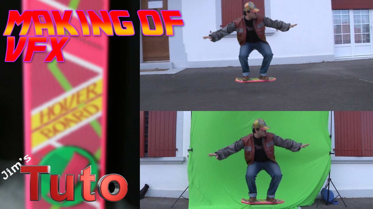 Mon Hoverboard, making of VFX