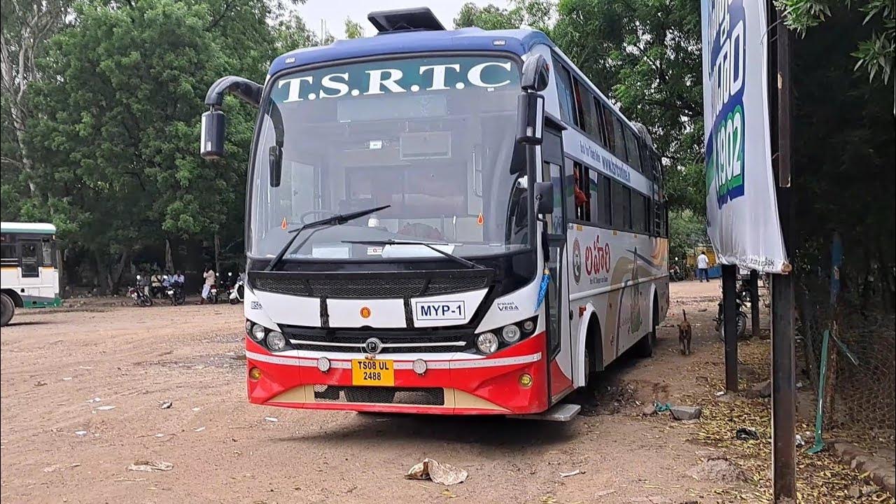 Tadipatri To Miyapur TSRTC LAHARI Non Ac Sleeper Cum Seater Bus