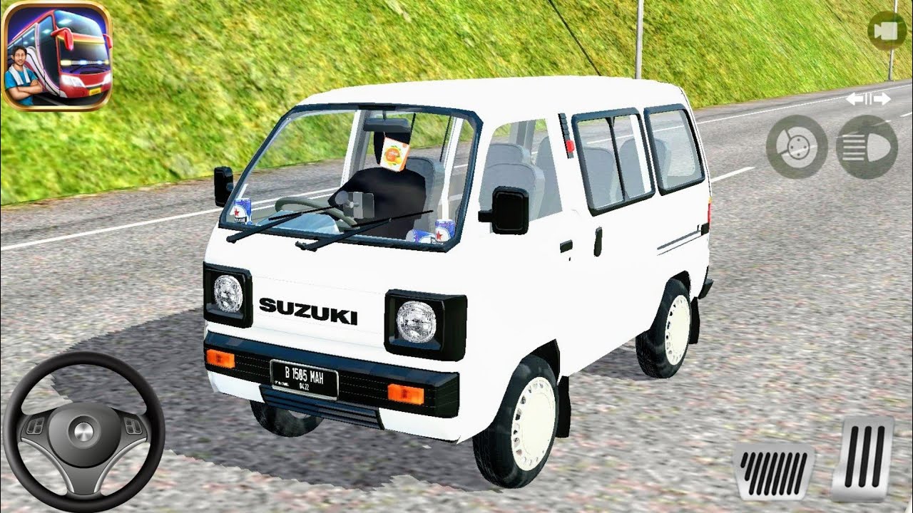 Suzuki Omni City Drive - Bus Simulator Indonesia - Car Games Android Gameplay #2